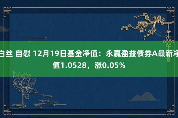 白丝 自慰 12月19日基金净值：永赢盈益债券A最新净值1.0528，涨0.05%