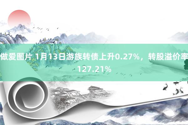 做爱图片 1月13日游族转债上升0.27%，转股溢价率127.21%